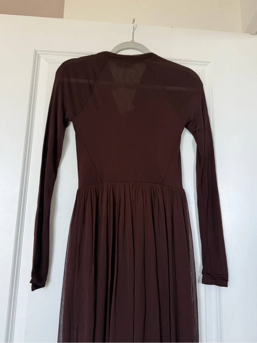 NWT Tory Burch Wrap-effect gathered jersey midi dress 0 $898